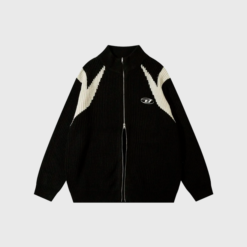 EXCESS ZIP SWEATER