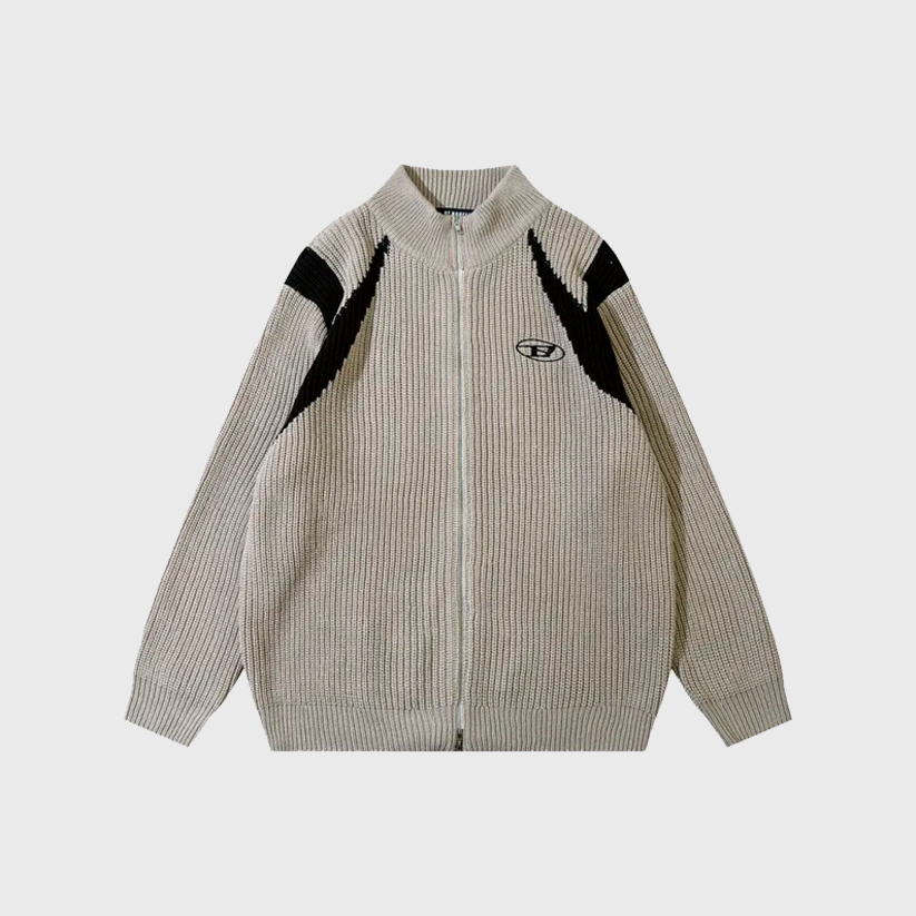 EXCESS ZIP SWEATER