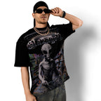 Glazagod Alien - Heavyweight Terry Oversized Tee