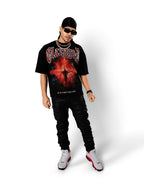 Glazagod Presence - Heavyweight Terry Oversized Tee