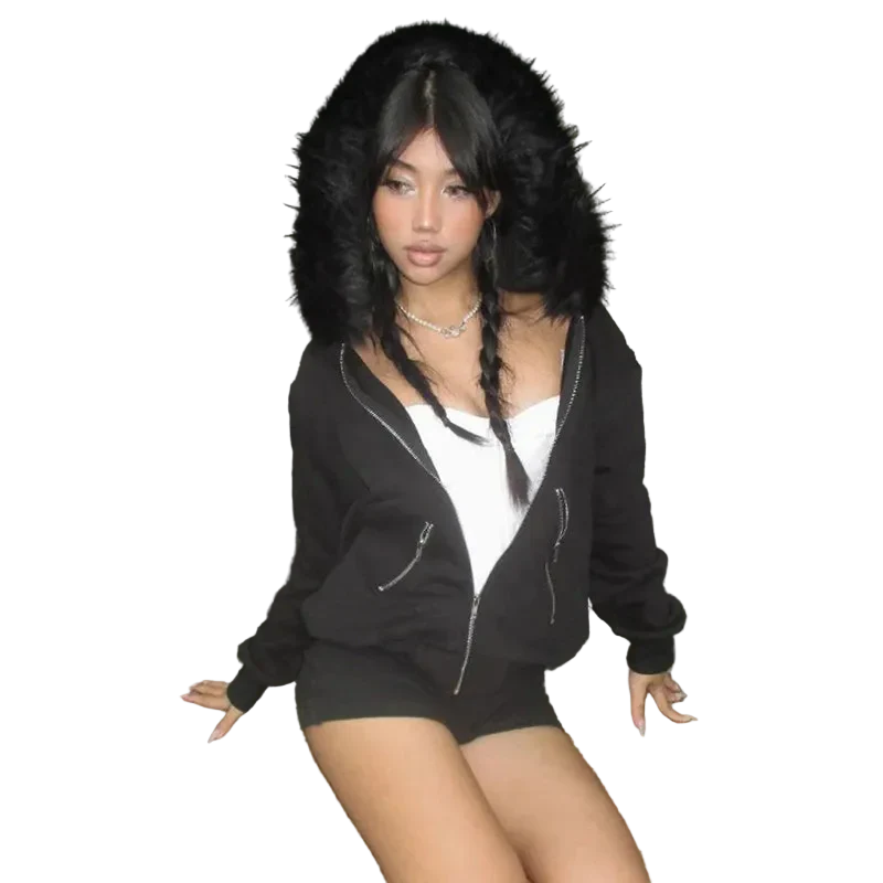 Fur Hoodie