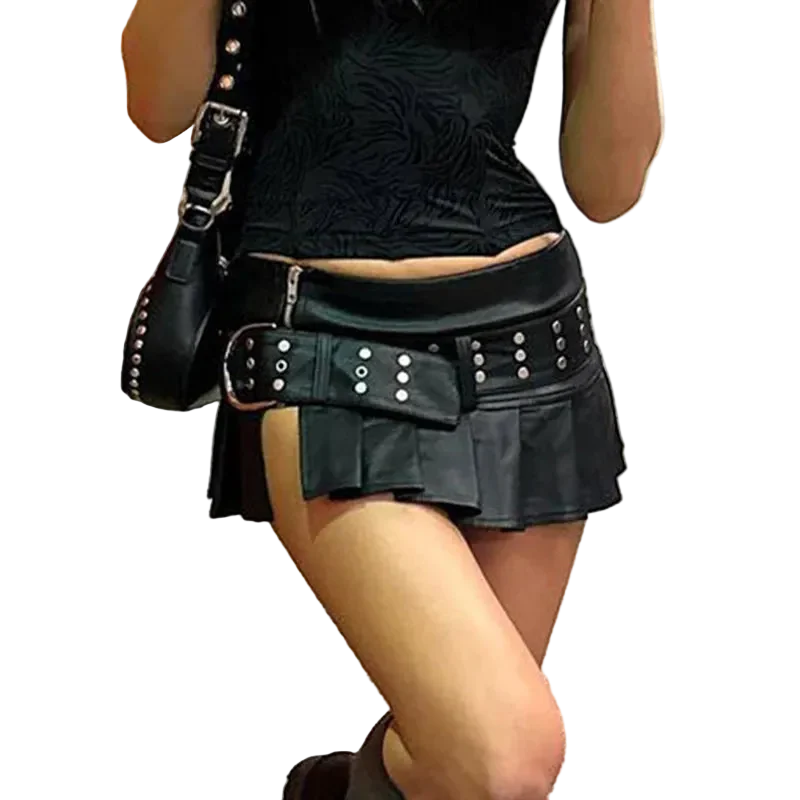 Leather Skirt
