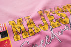 Majestik “Moto vs. Everybody” Vintage Pink Tee