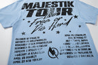 Majestik “Moto Club World Tour” Vintage Wash Tee
