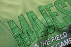 Majestik “Badnews / Own The Field” Vintage Wash Tee（Green）