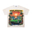 Majestik “Paradise” Supercar Vintage Tee（Off-White / Cream）