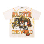 Majestik “Gridiron Bear” The World Vintage Tee