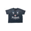 Play Hollywood The Many Loves Of Vintage Celebrity Collage Photo‑Print Cropped Boxy Short‑Sleeve Tee