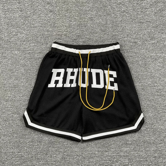 Rhude Varsity Mesh Basketball Shorts Hover Image