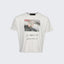 Play Hollywood “You Broke My Hart Please Wake Up” Rock‑Star Photo‑Print Cropped Boxy Short‑Sleeve Tee