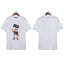 Palm Angels Flag Bear Graphic T-Shirt - White
