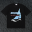 Rhude Yacht Club Sailboat Black Oversized T‑Shirt