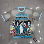 Vare All Day Rock Band Tour Ringer T‑Shirt