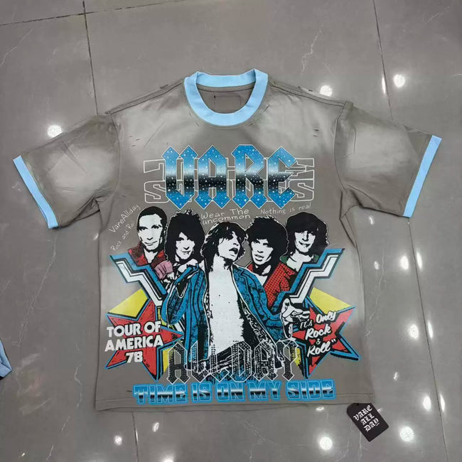 Vare All Day Rock Band Tour Ringer T‑Shirt Main Image