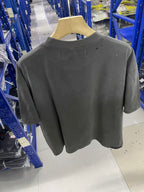 Play Hollywood Vintage‑Wash Washed‑Grey Tee