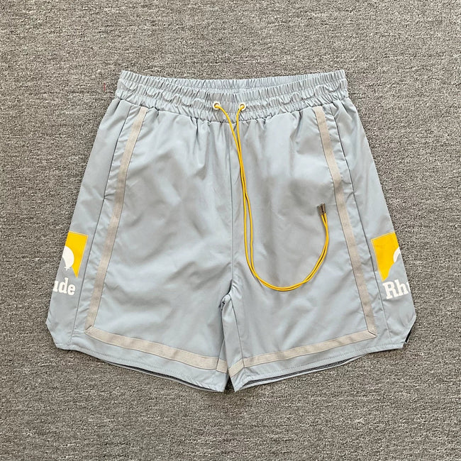 Rhude Side Graphic Nylon Casual Shorts Hover Image