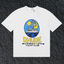 Rhude Yacht Club Oval Yacht Sun Nautical White Oversized T‑Shirt