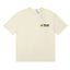 Rhude Small Mountain Logo Left Chest Oversized Tee Cream