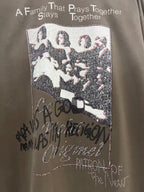 Play Hollywood Vintage‑Wash Brown T‑Shirt