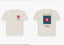 Rhude Monaco Square Crest Dual‑Sided Oversized T‑Shirt Off‑White