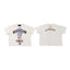 Play Hollywood All‑Pro 32 Vintage Sport‑Collage DJ‑Manson Back‑Script Cropped Boxy Short‑Sleeve Tee