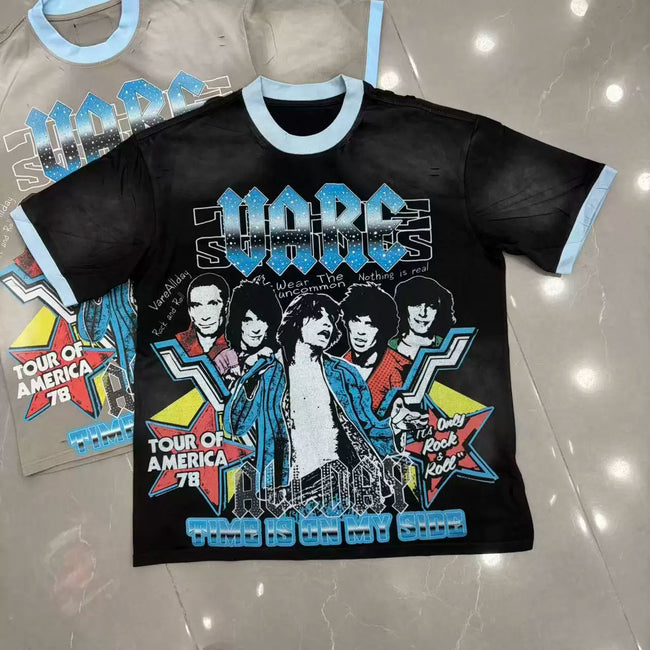 Vare All Day Rock Band Tour Ringer T‑Shirt Main Image