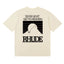 Rhude Vintage Typography Back‑Art Crew Neck Casual Short‑Sleeve Tee