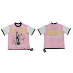 Vare All Day Liberty Club Statue Of Liberty Color Block Ringer T‑Shirt