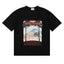 Rhude Hotel Rhude Mediterranean Scenic Print Black Oversized T‑Shirt