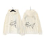 Palm Angels Shark & Skeleton Back Print Hoodie - Off-White