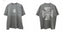 West Coast Choppers Silver Foil Cross Dual‑Side Graphic Short Sleeve Tee