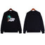 Palm Angels Cartoon Palm Tree & Graffiti Logo Crewneck - Black
