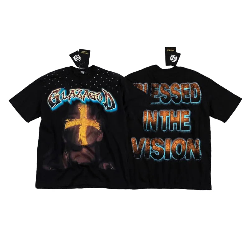 Glazagod Divine - Heavyweight Terry Oversized Tee