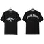 Palm Angels Double Shark Graphic T-Shirt - Black