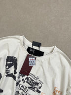 Play Hollywood Vintage‑Wash Cream T‑Shirt