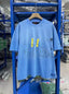 Play Hollywood Vintage‑Wash Sky‑Blue Short‑Sleeve Tee