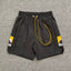 Rhude Side Graphic Nylon Casual Shorts
