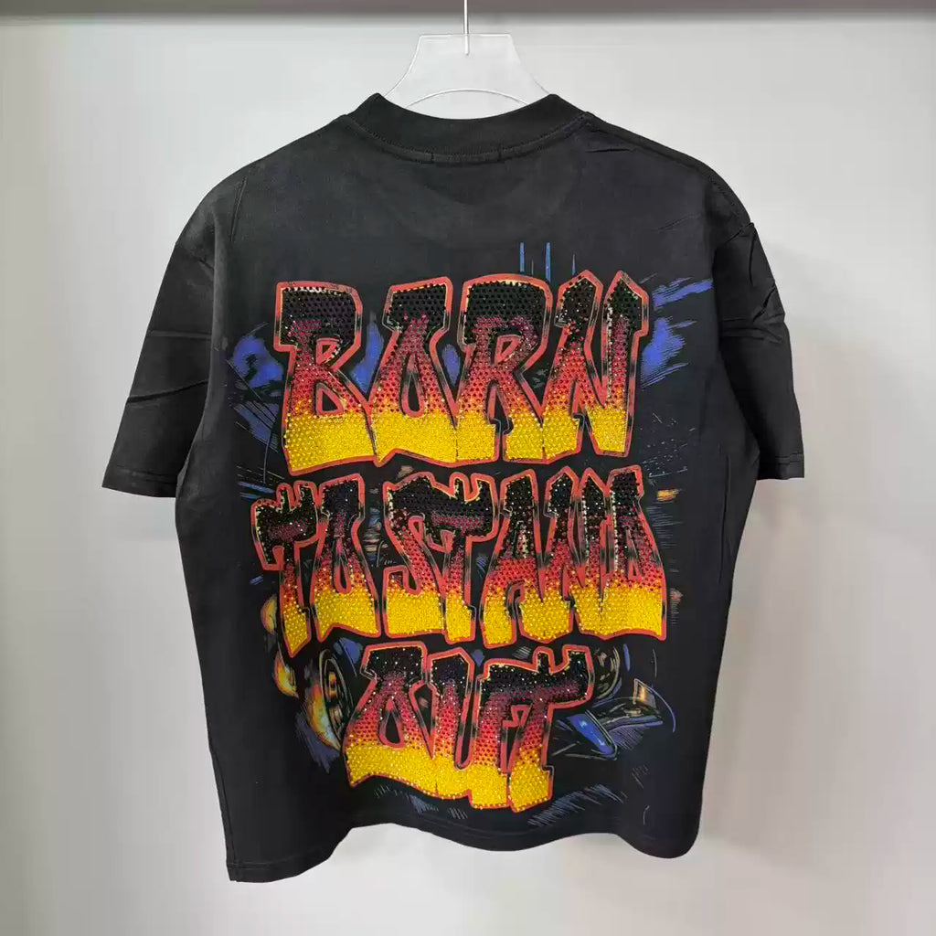 Vare All Day Skeleton Victory Vintage Washed T‑Shirt