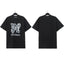 Palm Angels Gothic Letter Monogram T-Shirt - Black