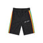 Palm Angels Rainbow Track Shorts - Black