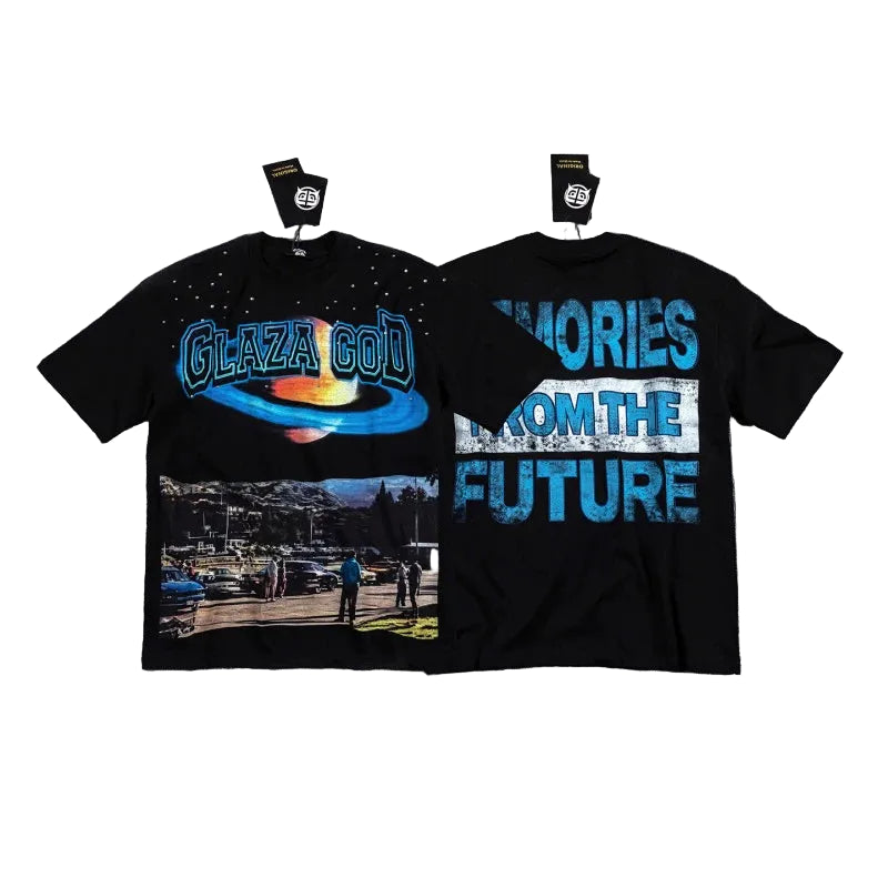Glazagod Galaxy - Heavyweight Terry Oversized Tee