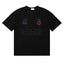 Rhude Gothic Crest Badge Logo Oversized Tee Black