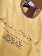 Play Hollywood Vintage‑Wash Yellow Long Sleeve T‑Shirt