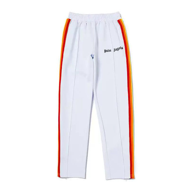 Palm Angels Rainbow Track Pants - White Hover Image
