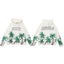 Palm Angels All-Over Palm Trees & Graffiti Logo Hoodie - Off-White