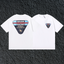 Rhude Racing World Champions Dual Sided White Oversized T‑Shirt