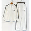 Palm Angels Classic Track Jacket & Pants Set - White/Black