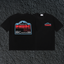 Rhude Paradiso Hills Rally Racing Dual Sided Black Oversized T‑Shirt