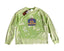 Play Hollywood Vintage‑Wash Green Cropped Long Sleeve T‑Shirt