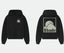 RHUDE Mountain Sunset Back Graphic Hoodie Black